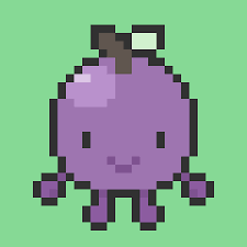 purple character image